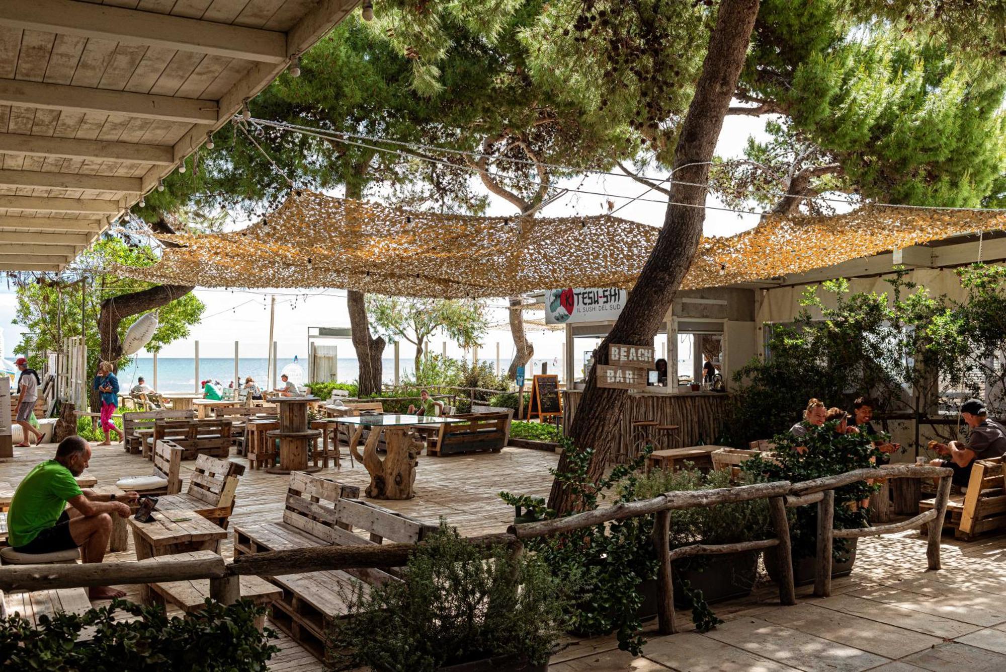 Villaggio Camping Spiaggia Lunga В'єсте Екстер'єр фото
